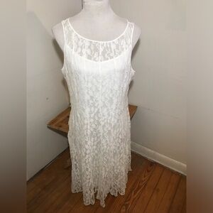 Luxe by Carmen Marc Valvo Lace Dress